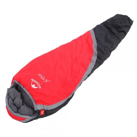 NH15S001-S X-lite300 Ultra Light Foldable Waterproof Mummy Style Sleeping Bag Red